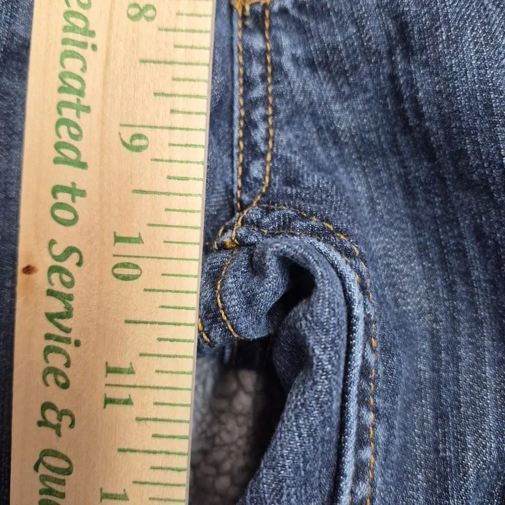 Levis 514 Mens Blue Jeans Size 34x34 Straight Leg Denim Pants Medium Dark Wash